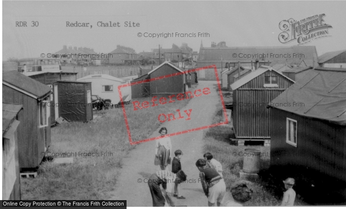 Photo of Redcar, Chalet Site c.1955