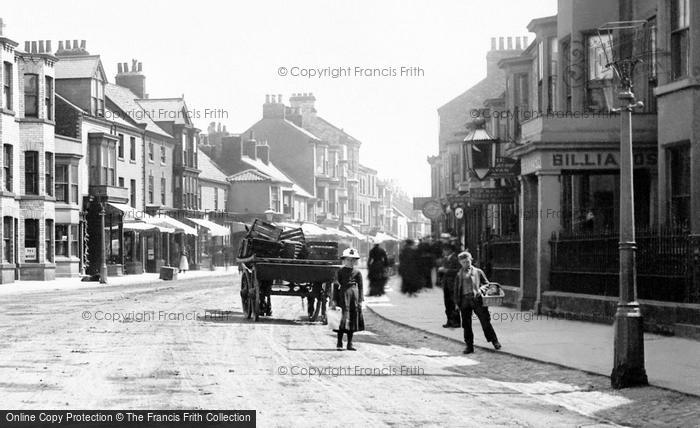 Photo of Redcar, Children In The Street 1886