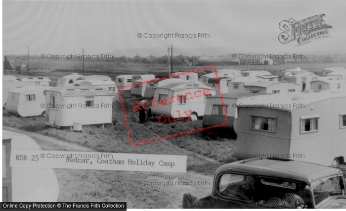 Photo of Redcar, Coatham Holiday Camp c.1955
