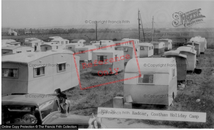 Photo of Redcar, Coatham Holiday Camp c.1955