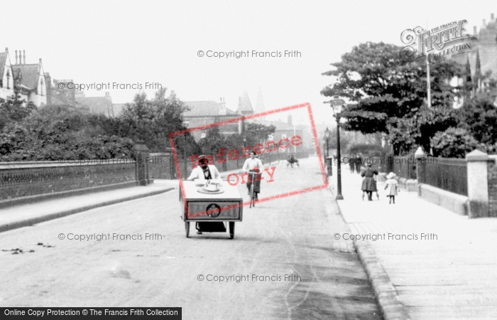 Photo of Redcar, Coatham Road, A Tradesman 1913