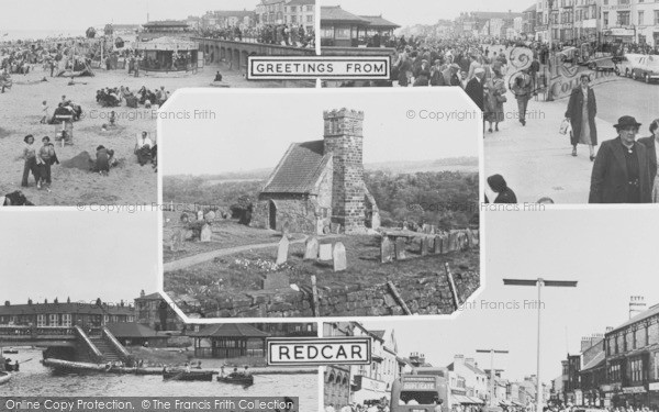 Photo of Redcar, Composite c.1960