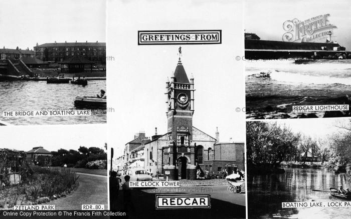 Photo of Redcar, Composite c.1960