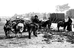 Donkeys On The Sands 1886, Redcar