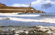 Lighthouse At River Tees Mouth 1925, Redcar
