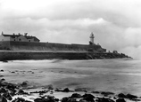 Lighthouse At River Tees Mouth 1925, Redcar