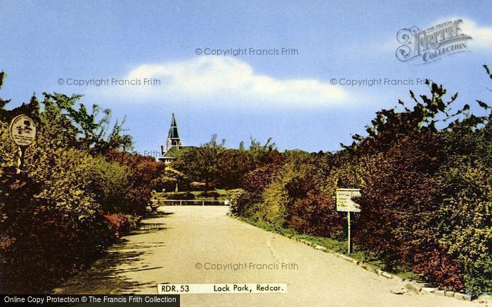 Photo of Redcar, Locke Park c.1955