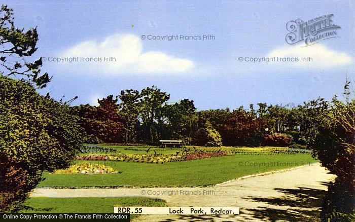 Photo of Redcar, Locke Park c.1955