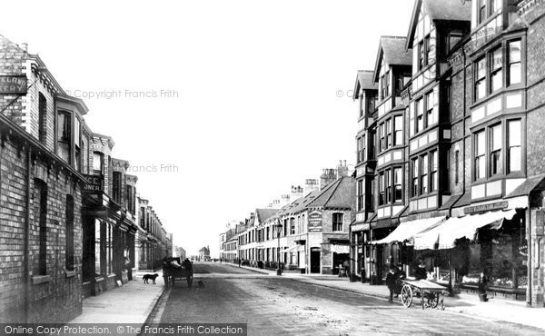 Photo of Redcar, Newcomen Street 1891