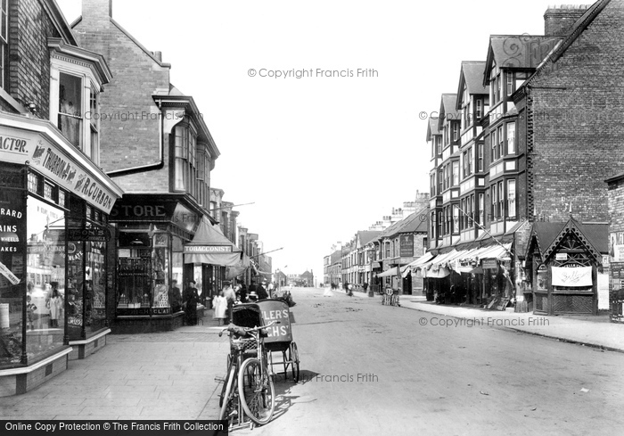 Photo of Redcar, Newcomen Street c.1905