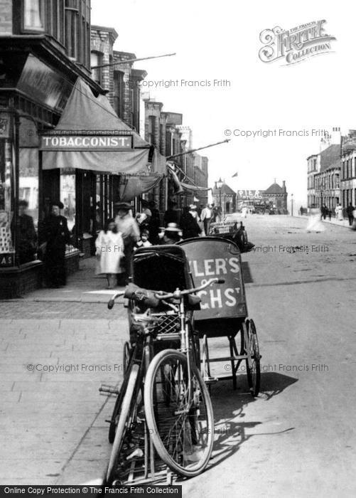 Photo of Redcar, Newcomen Street, Cycles c.1905