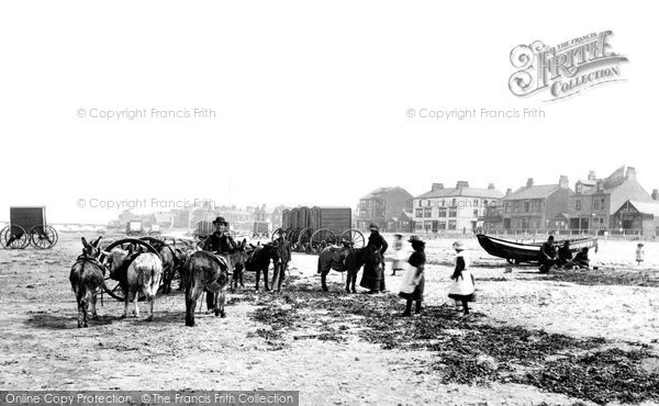 Photo of Redcar, On The Sands 1886