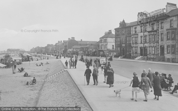 Photo of Redcar, Promenade 1927