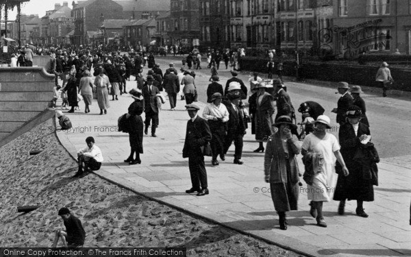 Photo of Redcar, Promenading 1923