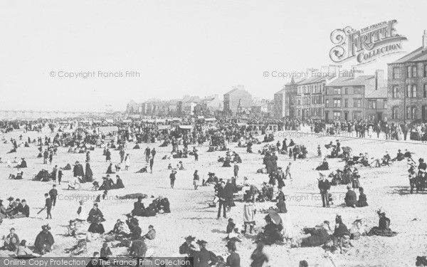 Photo of Redcar, Sands From North 1896