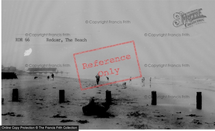 Photo of Redcar, The Beach c.1960