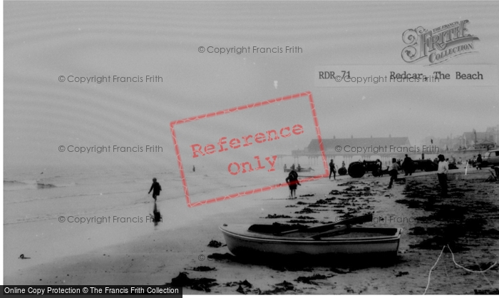 Photo of Redcar, The Beach c.1960