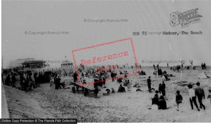 Photo of Redcar, The Beach c.1960