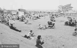 The Beach Looking North c.1955, Redcar