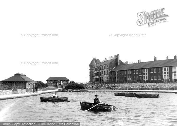 Photo of Redcar, The Boating Lake c.1950