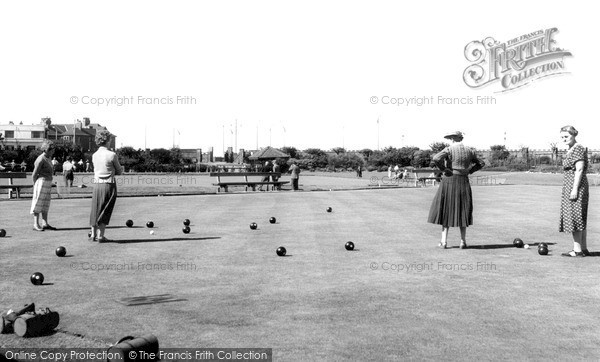 Redcar, The Bowling Green c.1960