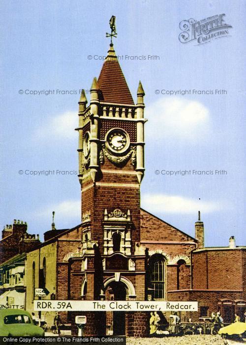 Photo of Redcar, The Clock Tower c.1960