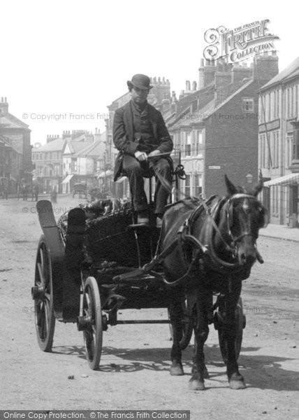 Photo of Redcar, The Drinking Fountain, High Street 1885