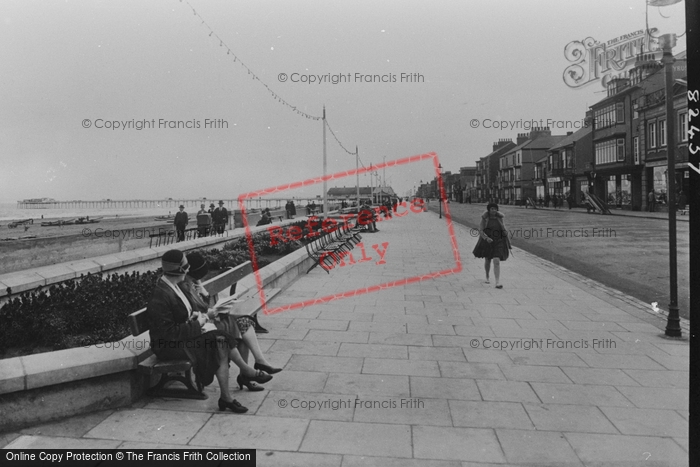 Photo of Redcar, The Esplanade 1929