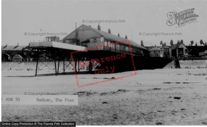 Photo of Redcar, The Pier c.1955