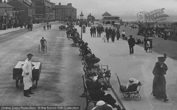 Photo of Redcar, The Promenade 1913