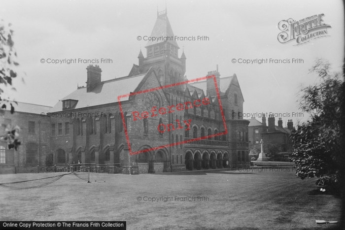 Photo of Redcar, The School And War Memorial 1924