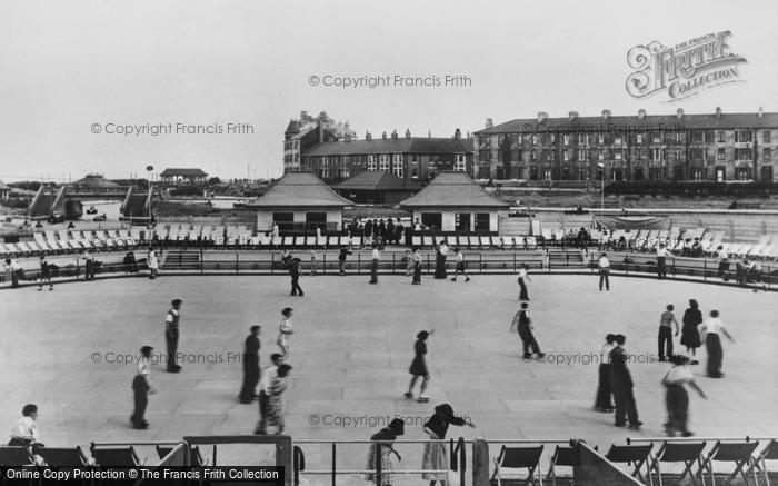 Photo of Redcar, The Skating Rink c.1955