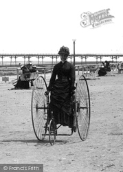 Tricycle On The Esplanade 1886, Redcar