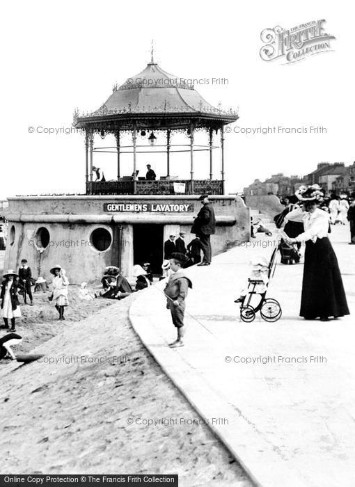 Photo of Redcar, Woman And Child 1906