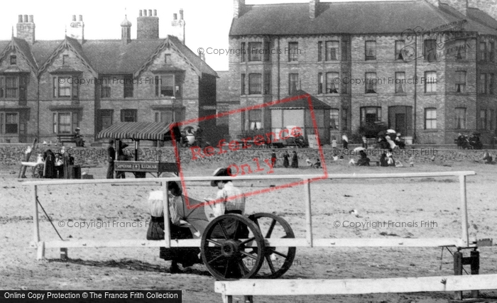 Photo of Redcar, Women On The Beach 1901