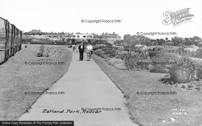 Photo of Redcar, Zetland Park c.1955