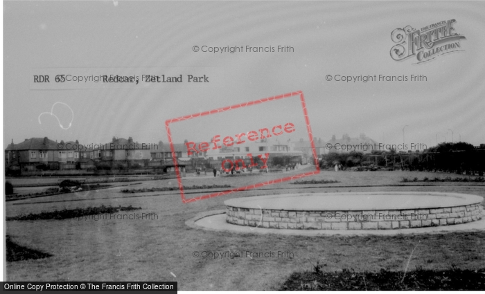 Photo of Redcar, Zetland Park c.1960