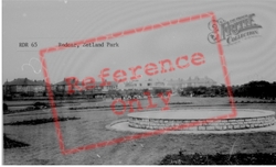 Zetland Park c.1960, Redcar