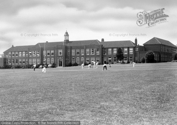 Photo of Redditch, County High School and Playing Fields c1950