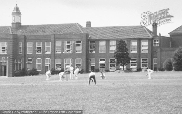 Photo of Redditch, County High School, Cricket Players c.1950