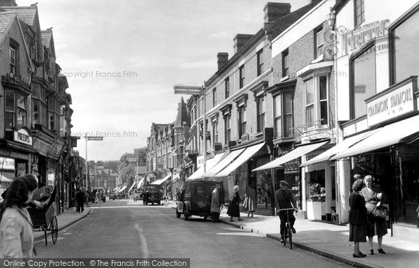 Photo of Redditch, Evesham Street c.1950