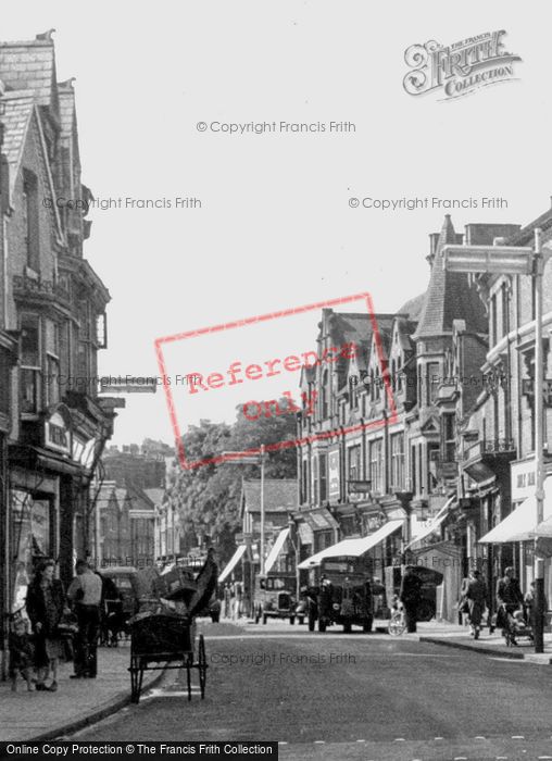 Photo of Redditch, Evesham Street c.1950