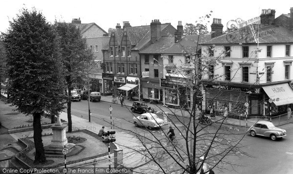 Photo of Redditch, Market Place c.1955