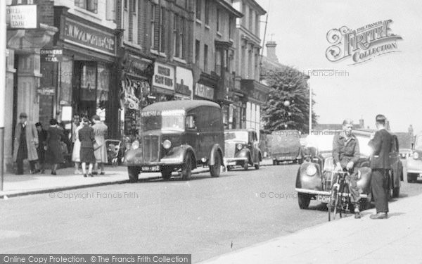 Photo of Redditch, Market Place, Shops c.1950