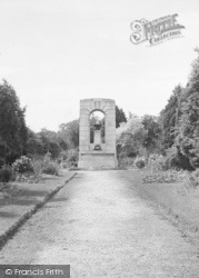 Memorial, Gardens Of Remembrance c.1955, Redditch