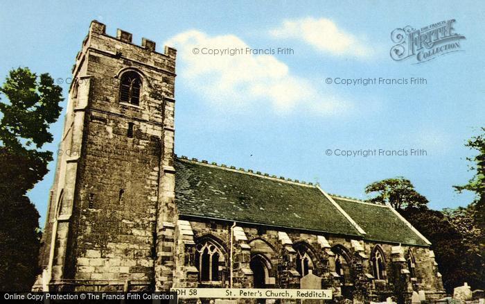 Photo of Redditch, St Peter's Church c.1965