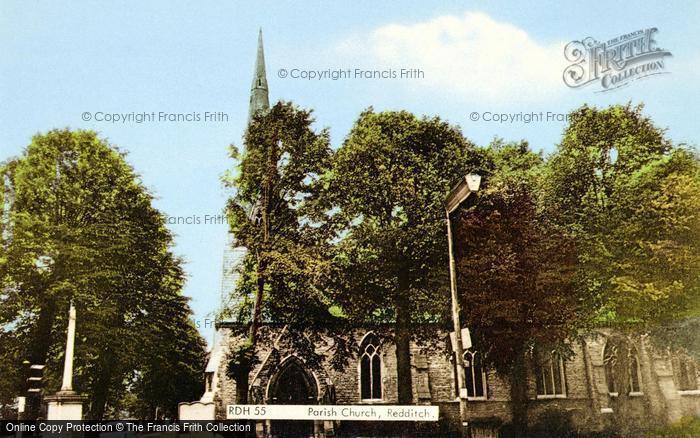 Photo of Redditch, St Stephen's Parish Church c.1965