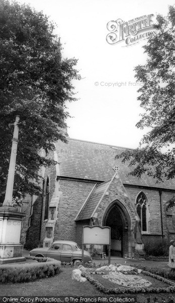 Photo of Redditch, St Stephen's Parish Church c.1965