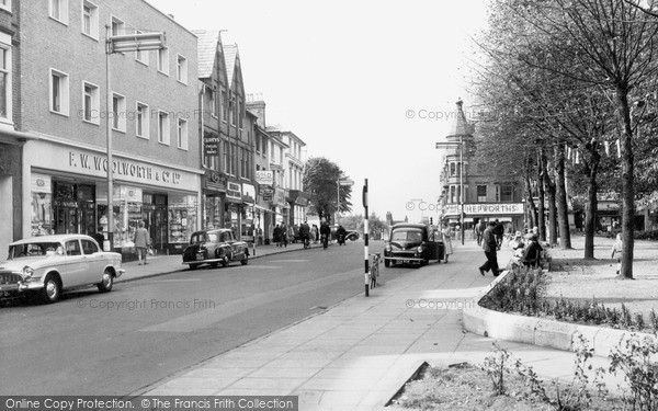 Photo of Redditch, The Market Place c.1960