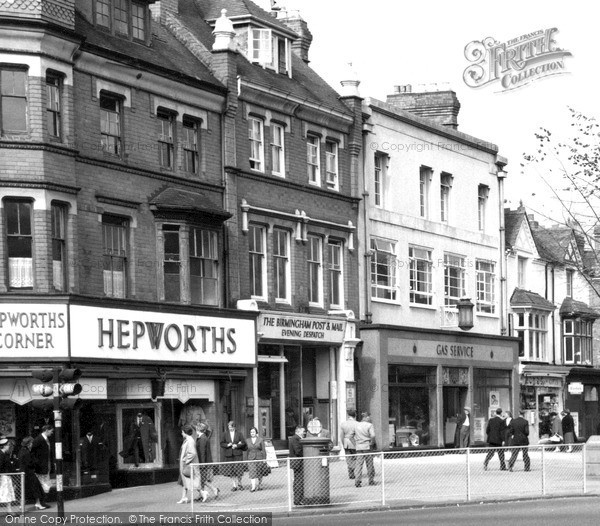 Photo of Redditch, The Parade, Church Green West c.1960